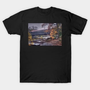 An Albany Covered Bridge Autumn T-Shirt